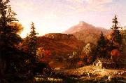 Thomas Cole The Hunter's Return oil painting picture wholesale